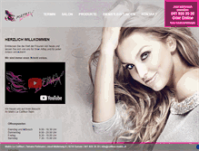 Tablet Screenshot of coiffeur-matrix.ch